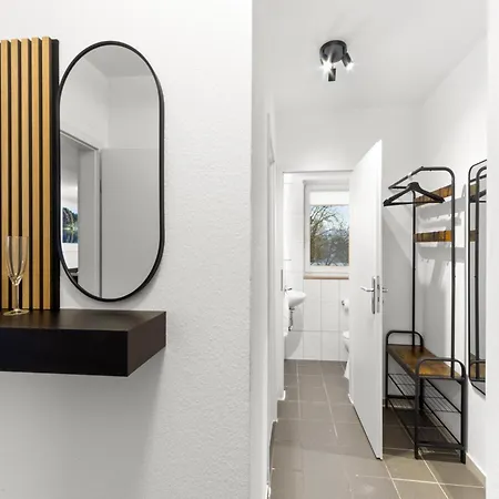 Vinful: Premium-Apartment Mit Balkon Und Parkplatz Mülheim an der Ruhr Exterior foto