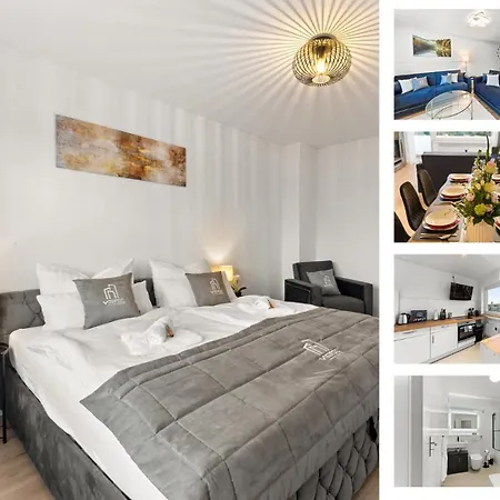 Vinful: Premium-Apartment Mit Balkon Und Parkplatz Mülheim an der Ruhr Exterior foto