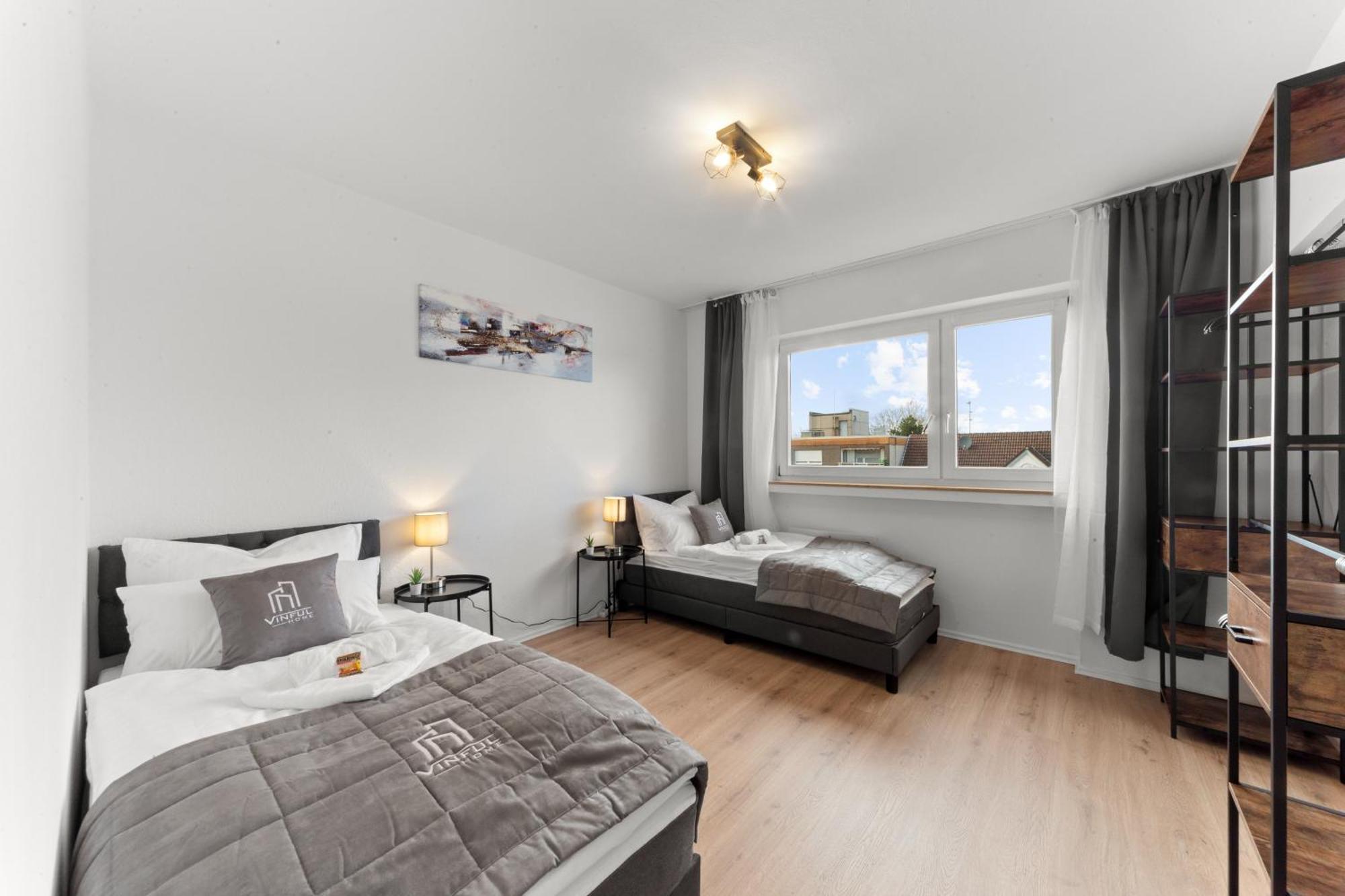 Vinful: Premium-apartment Mit Balkon Und Parkplatz Muelheim an der Ruhr